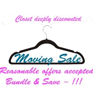 Moving Sale